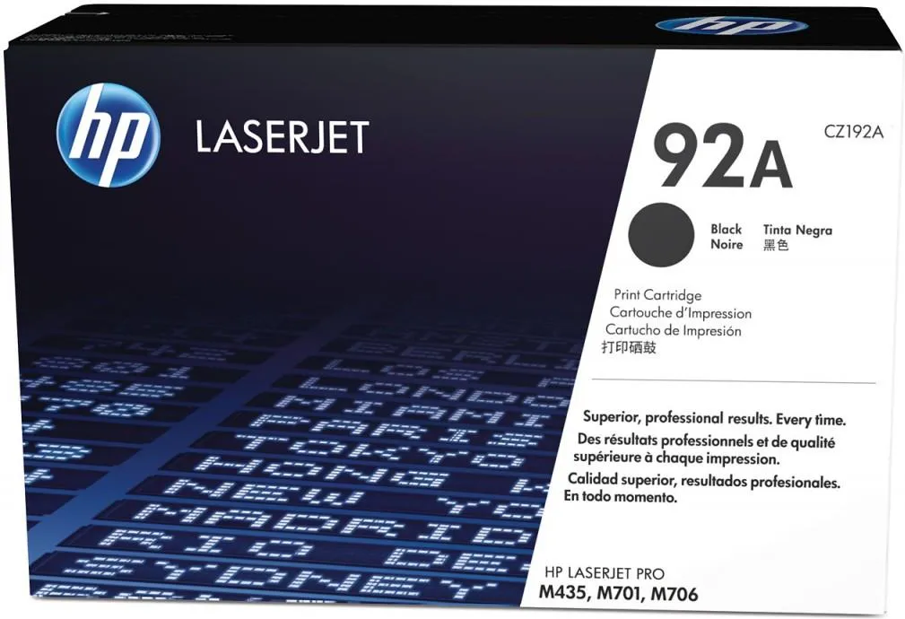 تونر کارتریج طرح اصلی HP 92A