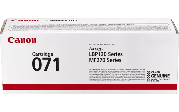 تونر کارتریج طرح اصلی Canon ۰۷۱