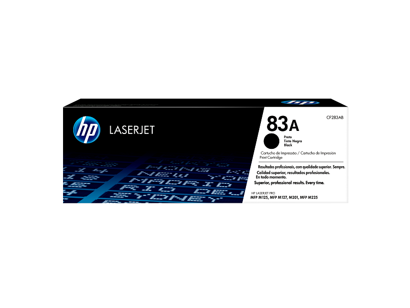تونر کارتریج طرح اصلی HP 83A